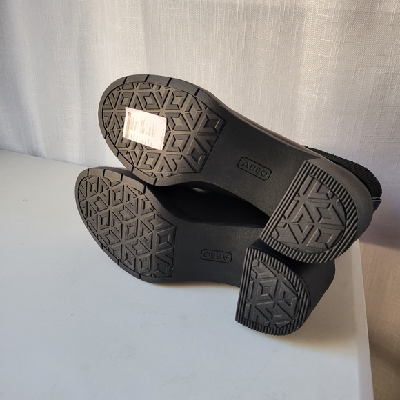 ABEO Metropolis Zip women's chunky heel leather boots size 9 - Picture 6 of 9